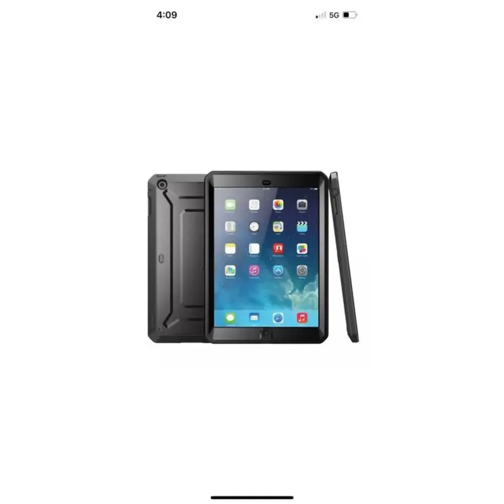 iPad Beetle Defense Protective Case Screen Protector (iPad 5th & 6th Generation)
